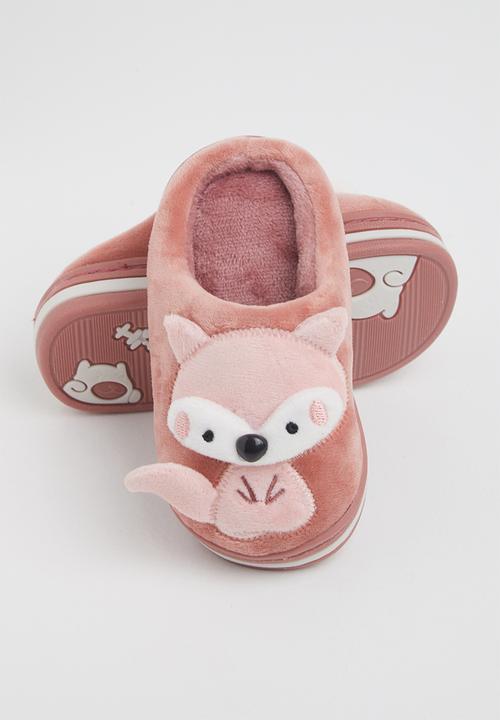 Pop Candy - Girls kitty slippers - pink