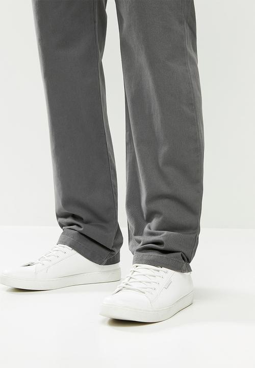SOVIET - Voyger 5 pocket chino - charcoal