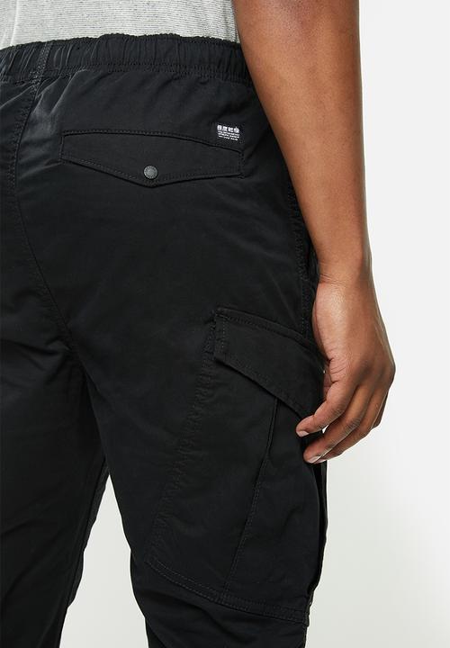 Superdry. - Worldwide cargo pant - black