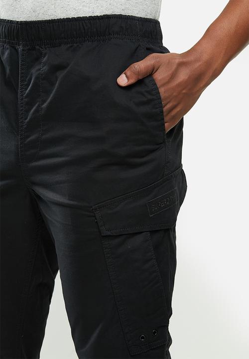 Superdry. - Worldwide cargo pant - black