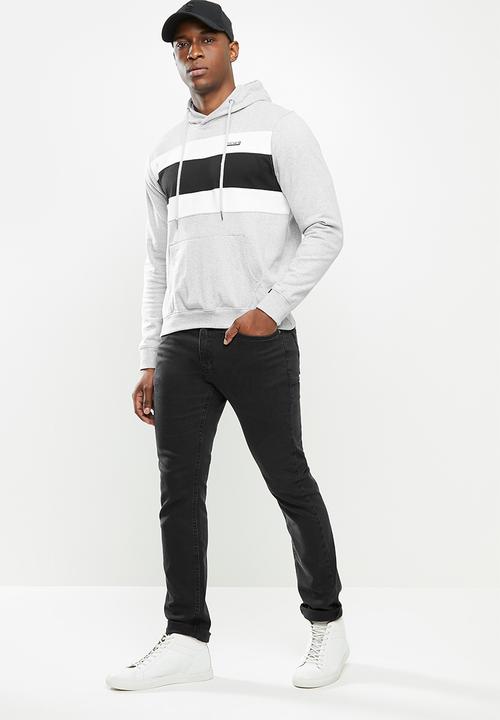 SOVIET - Crossfire basic denim - black