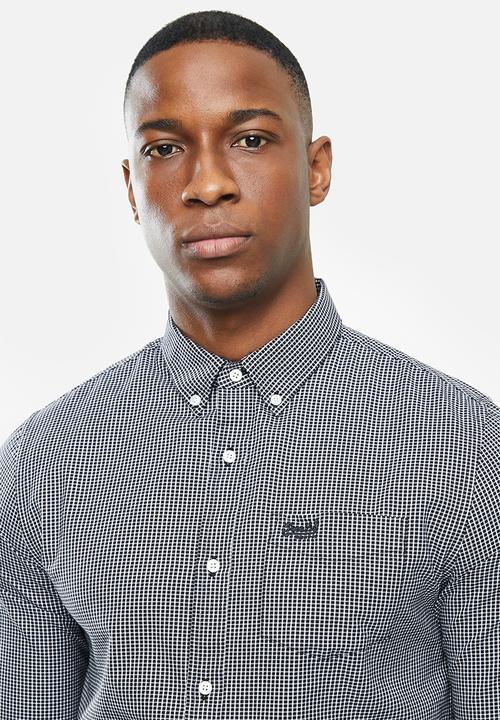 Superdry. - Classic university oxford - black