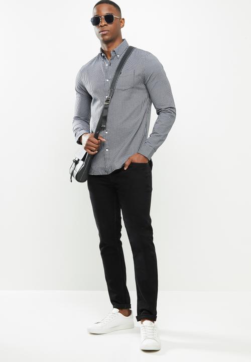 Superdry. - Classic university oxford - black