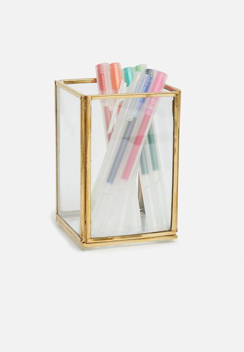 Sixth Floor - Mia pen holder - gold
