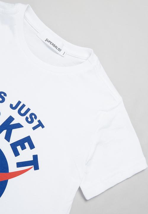 Superbalist - Nasa boys printed tee - white