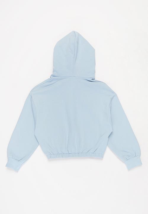 Superbalist - Girls crop hoodie - blue