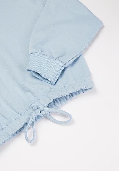 Superbalist - Girls crop hoodie - blue