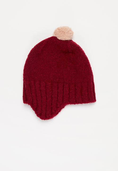 Pop Candy - Beanie - burgundy