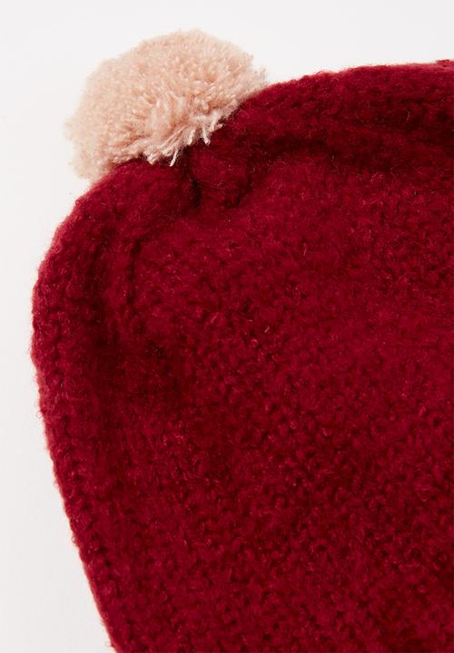 Pop Candy - Beanie - burgundy