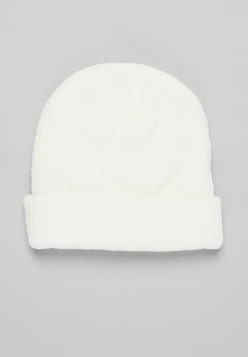 Superbalist - Turn up beanie - cream 