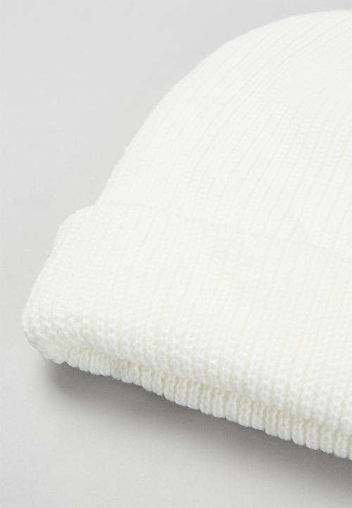 Superbalist - Turn up beanie - cream 