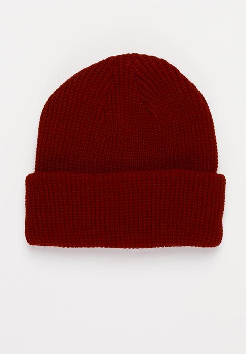 Superbalist - Roll up beanie - red