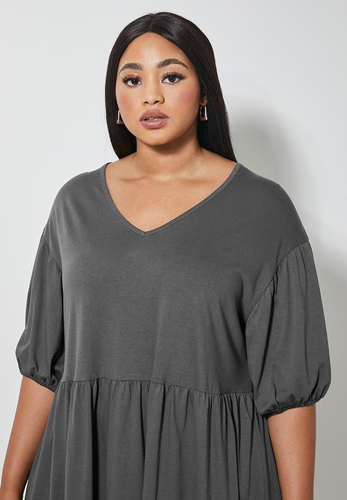 Superbalist - Babydoll dress - charcoal
