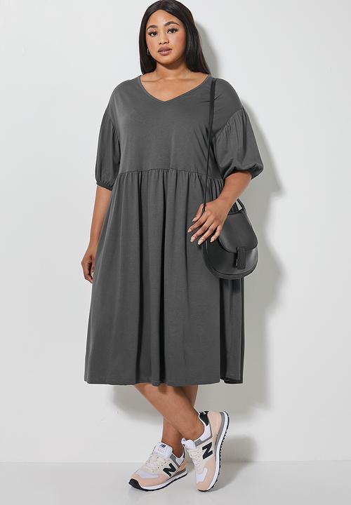 Superbalist - Babydoll dress - charcoal