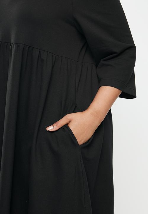 AMANDA LAIRD CHERRY - Plus marico dress - black