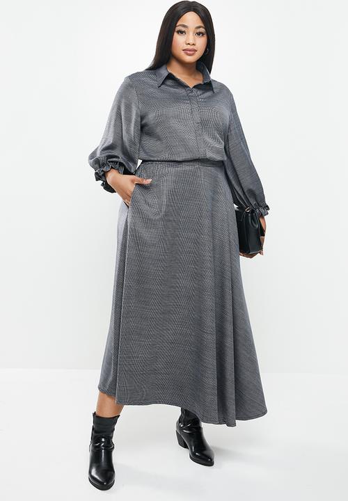 AMANDA LAIRD CHERRY - Plus hantams shirt - navy 