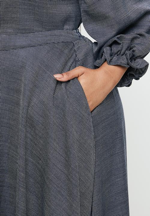 AMANDA LAIRD CHERRY - Plus illovo skirt - navy