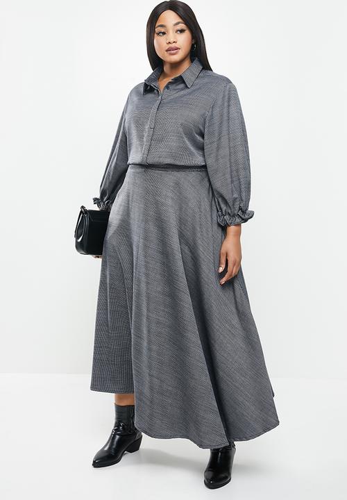 AMANDA LAIRD CHERRY - Plus illovo skirt - navy