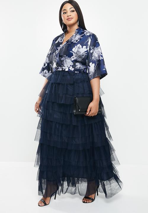 AMANDA LAIRD CHERRY - Plus zimbani bolero - navy