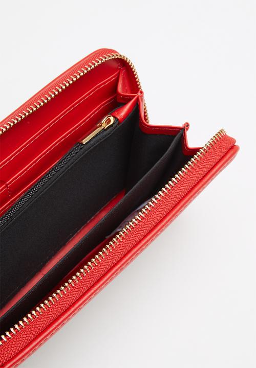 SISSY BOY - Be-bright zip purse - red