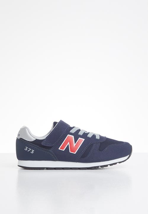 New Balance  - Kids 373 - navy & red