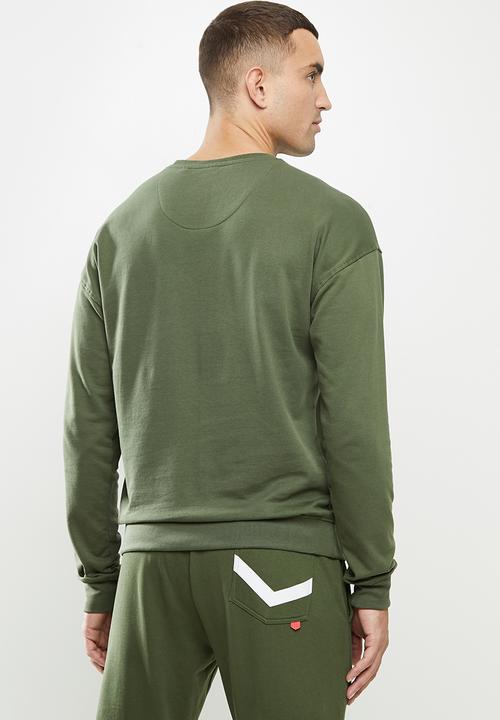 S.P.C.C - Clemens crew neck sweat - khaki