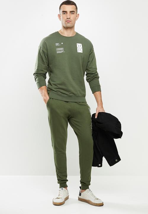 S.P.C.C - Clemens crew neck sweat - khaki