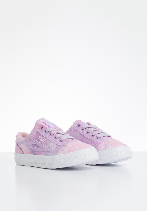 FILA - Classic border 2 - pink & purple 