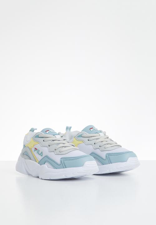 FILA - Everly sneakers - white & yellow