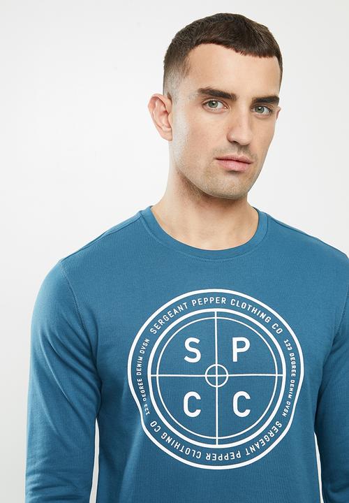 S.P.C.C - Vance crew neck sweat - teal