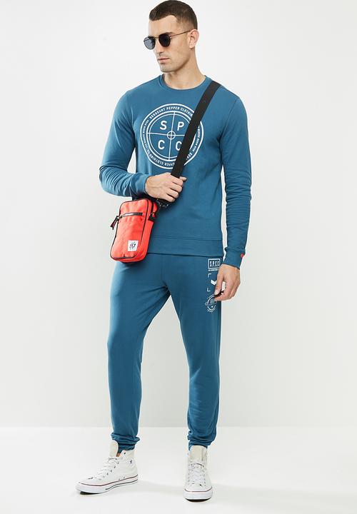 S.P.C.C - Vance crew neck sweat - teal
