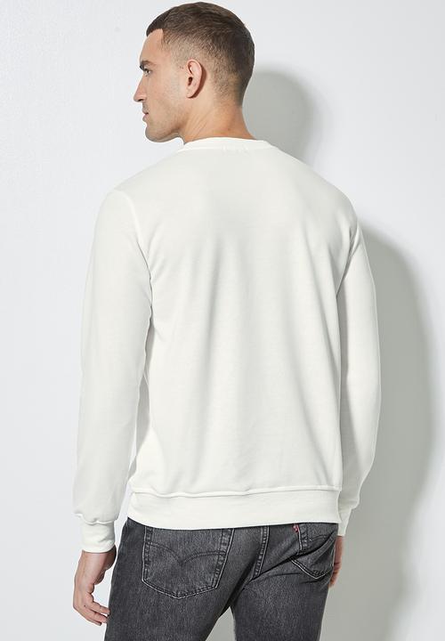 Superbalist - Brewer crew neck pullover - ecru