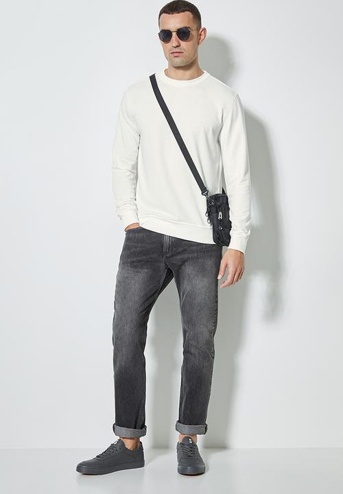Superbalist - Brewer crew neck pullover - ecru