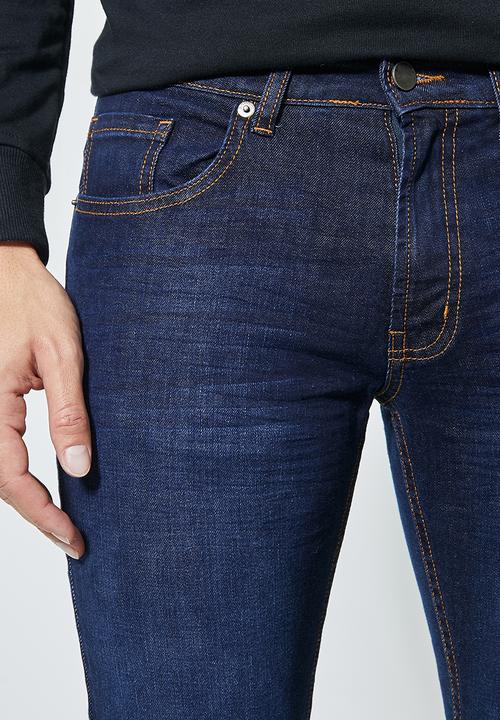 Superbalist - Seattle skinny jeans - dark blue