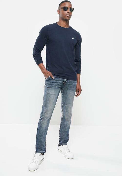 Nautica - Crew neck tee - navy