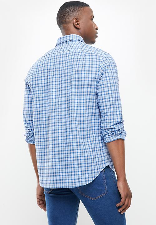 Nautica - Poplin plaid - light blue 
