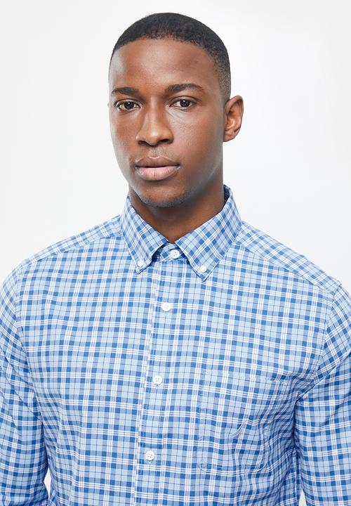 Nautica - Poplin plaid - light blue 