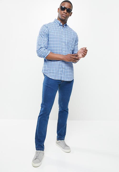 Nautica - Poplin plaid - light blue 