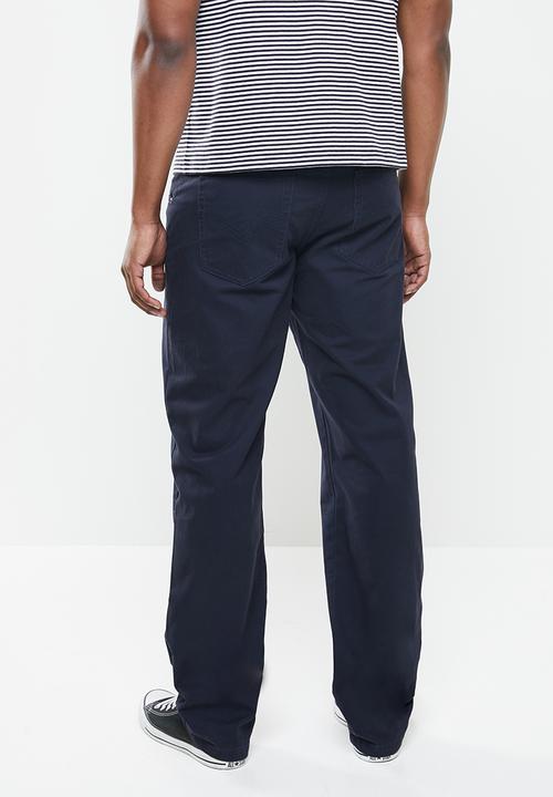 SOVIET - Voyger 5 pocket chino - navy