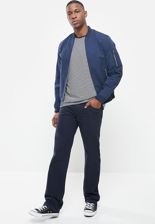 SOVIET - Voyger 5 pocket chino - navy