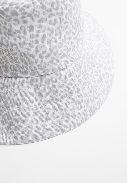 Freya Hats  - Nara bucket hat - white & grey