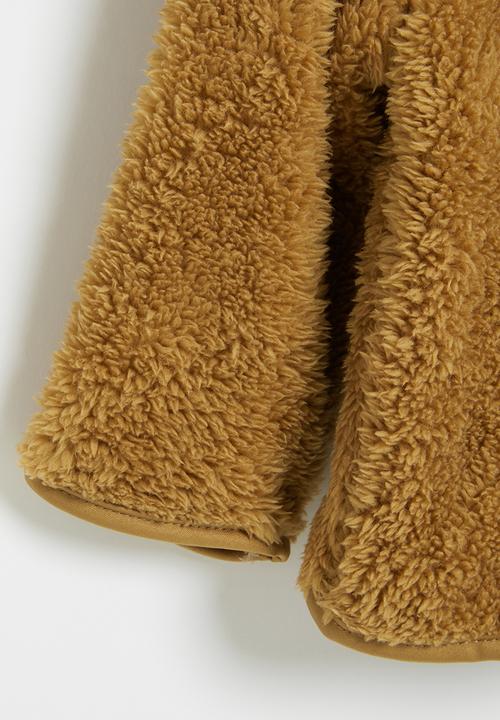 Pop Candy - Teddy jacket - light brown