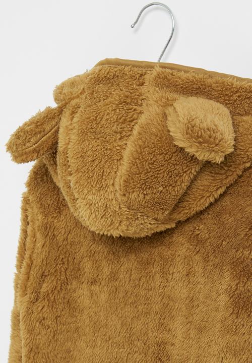 Pop Candy - Teddy jacket - light brown