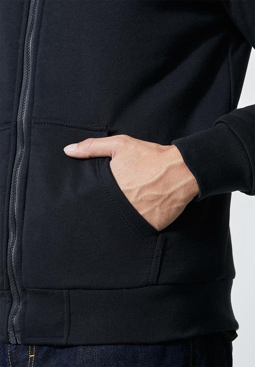 Superbalist - Stockton sherpa lined hoodie - navy