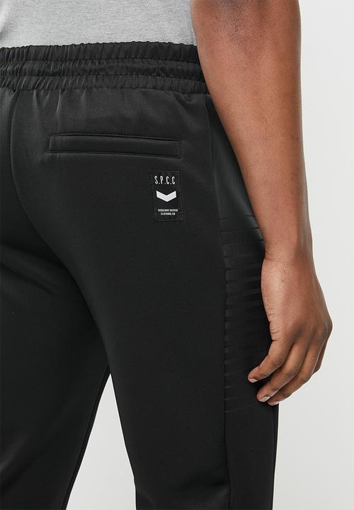 S.P.C.C - Delph elasticated track pants - black