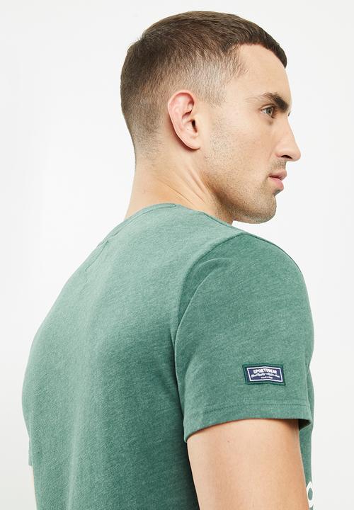 Superdry. - One colour tee - green