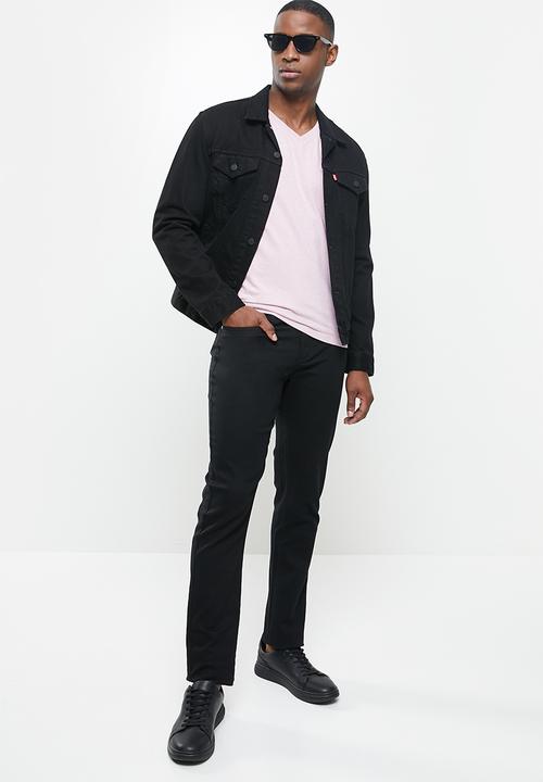 Superdry. - Ol vintage emb vee tee - chalk pink