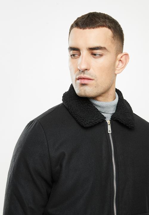 Brave Soul - Kershaw harrington jacket - black