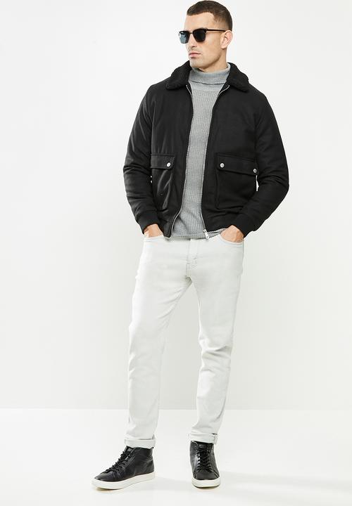 Brave Soul - Kershaw harrington jacket - black