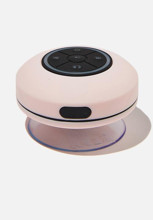 Typo - Led shower speaker - pale pink 2.0